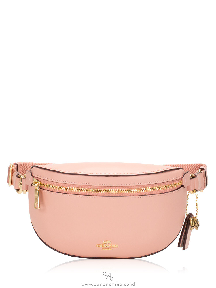 COACH 39315 Selena Leather Belt Bag Peony