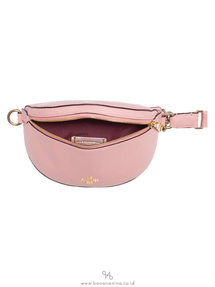 COACH 39315 Selena Leather Belt Bag Peony