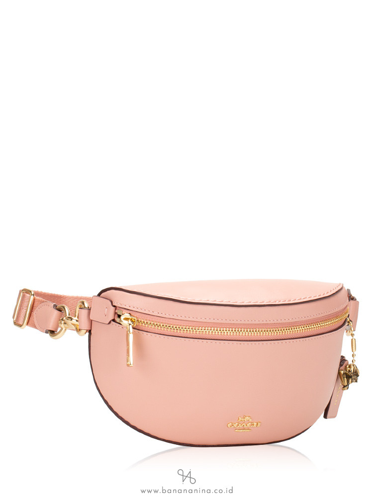 COACH 39315 Selena Leather Belt Bag Peony