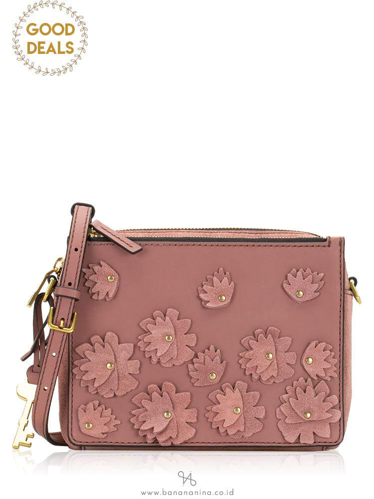 FOSSIL ZB7593665 Campbell Crossbody Dusty Mauve
