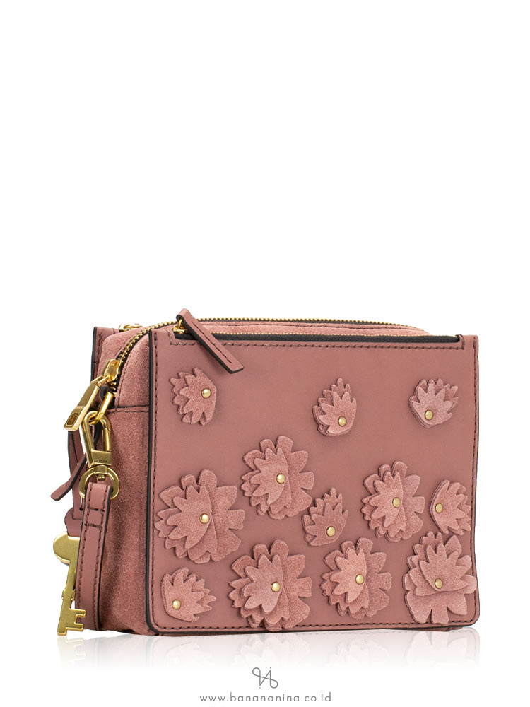 FOSSIL ZB7593665 Campbell Crossbody Dusty Mauve