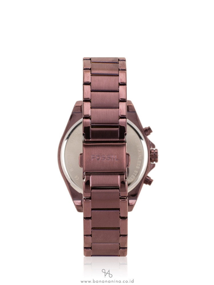 FOSSIL BQ3281 Grant Chronograph Stainless Wine