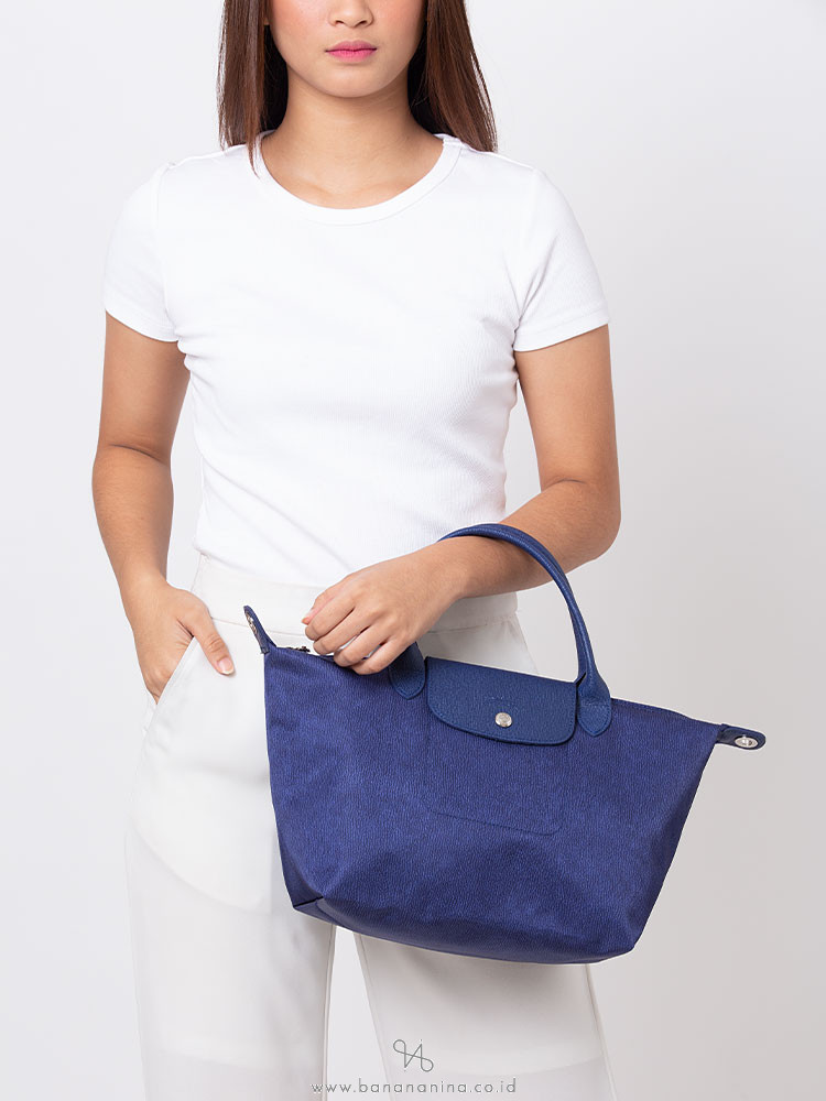 LONGCHAMP Le Pliage Neo Small SH Denim