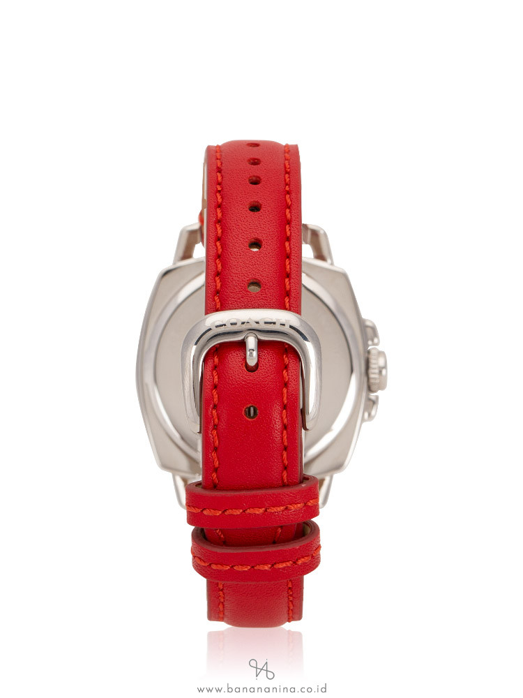 COACH 14502171 Boyfriend Leather Strap Red