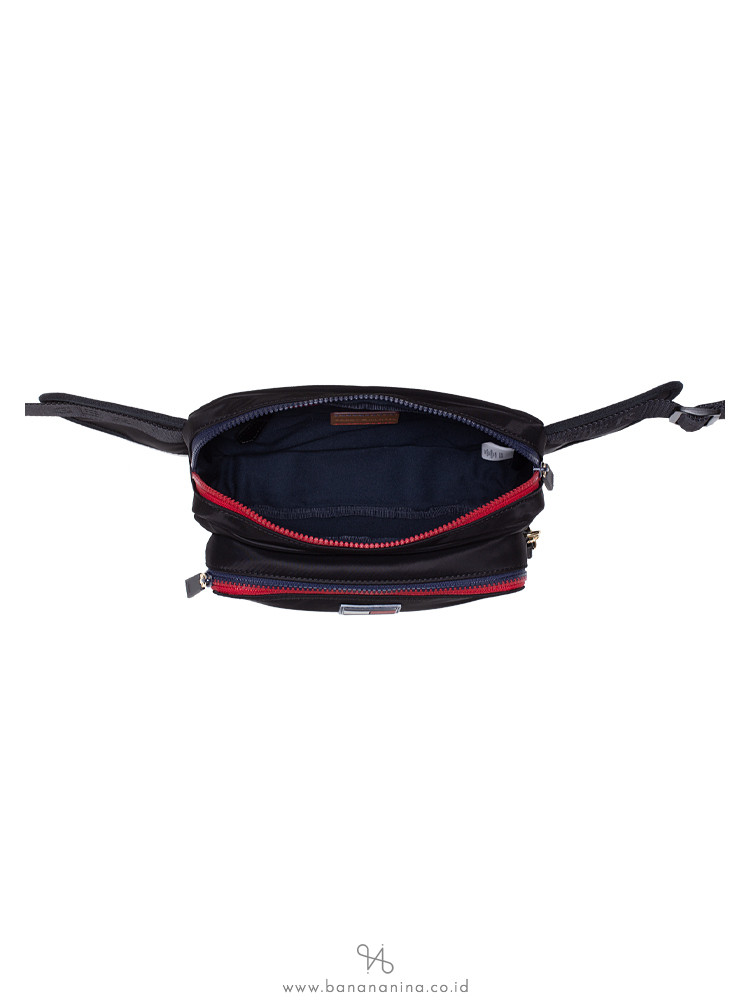 TOMMY HILFIGER Men Nylon 3 in 1 Waist Crossbody Black