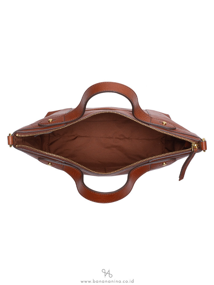 Fossil sadie shop satchel brandy