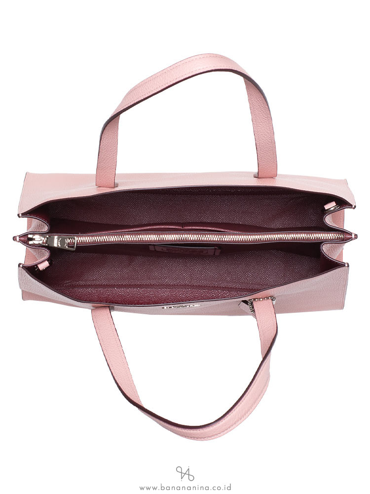 COACH 25137 Pebble Leather Charlie Carryall Peony