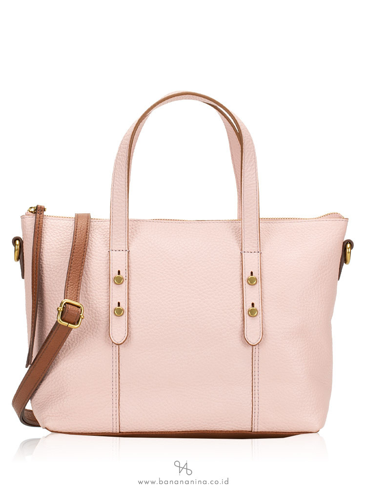 FOSSIL SHB1853656 Jenna Satchel Dusty Rose