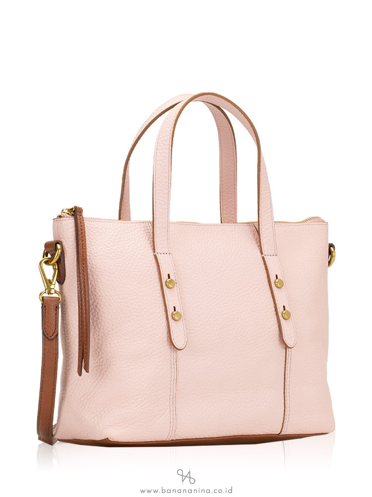 FOSSIL SHB1853656 Jenna Satchel Dusty Rose
