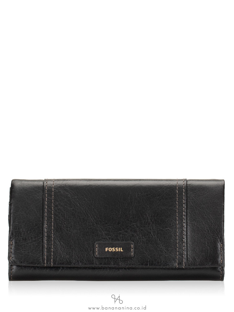 FOSSIL SL7105001 Ellis 29 Leather Wallet Black