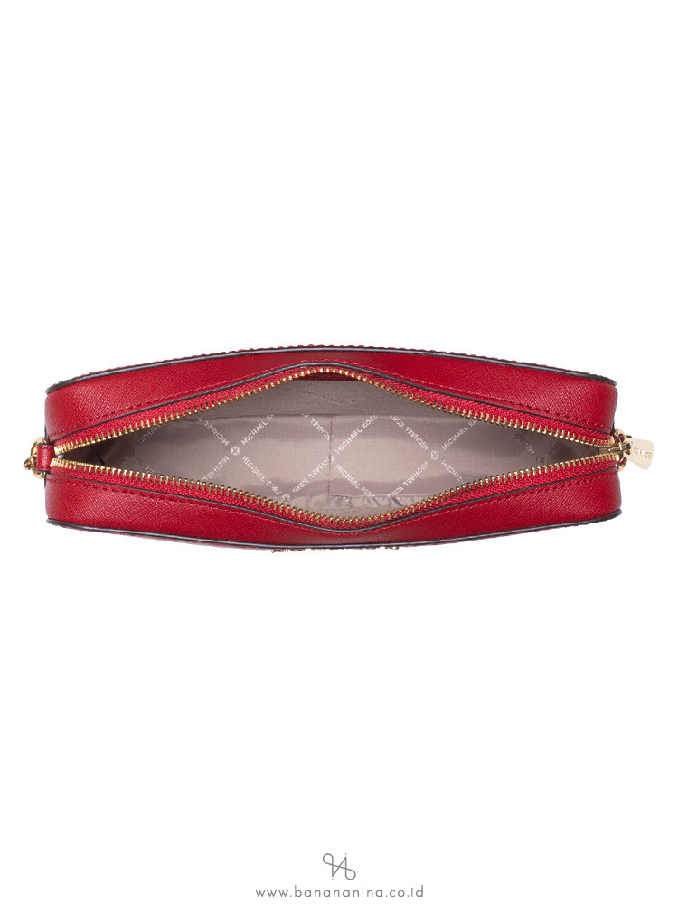 MICHAEL KORS Jet Set Item Large Crossbody Scarlet