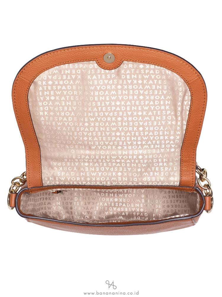 KATE SPADE Larchmont Avenue Saffron Warm Cognac