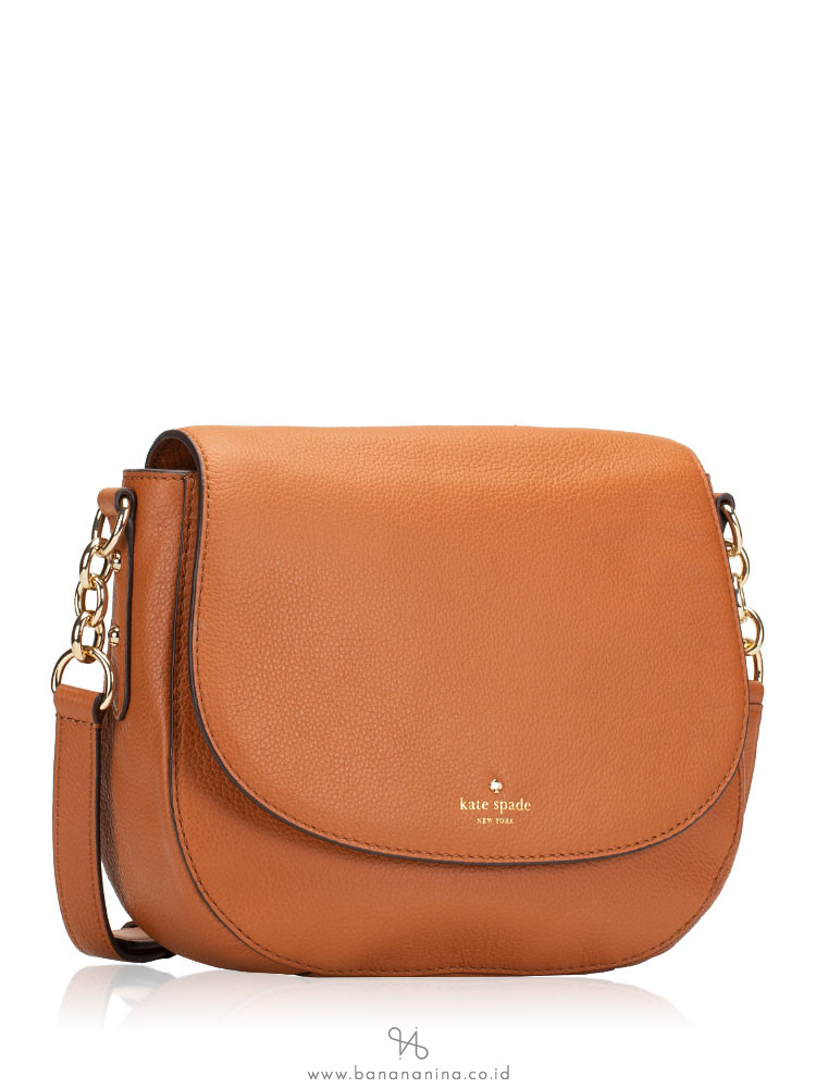 KATE SPADE Larchmont Avenue Saffron Warm Cognac