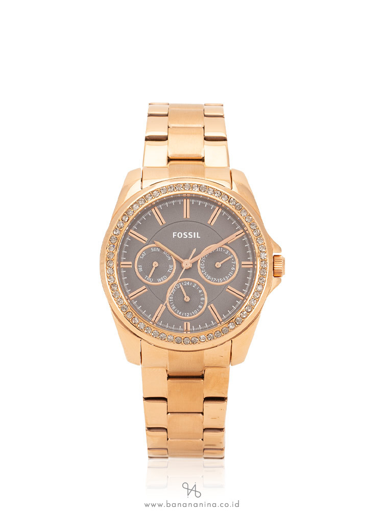 FOSSIL BQ3418 Janice Chronograph Stainless Rosegold