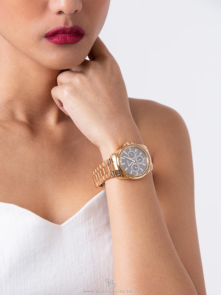 FOSSIL BQ3418 Janice Chronograph Stainless Rosegold