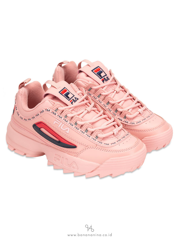 FILA Disruptor 2 Sneakers Pink Shadow Sz 5