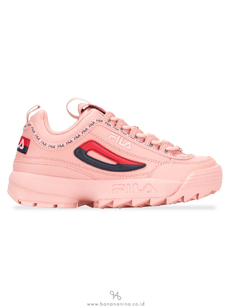 FILA Disruptor 2 Sneakers Pink Shadow Sz 5