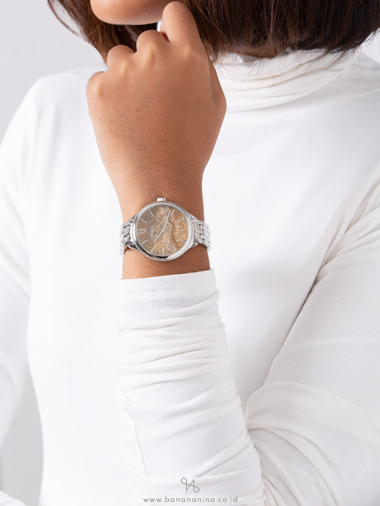 FOSSIL BQ3289 Suitor Roman Stainless Silver