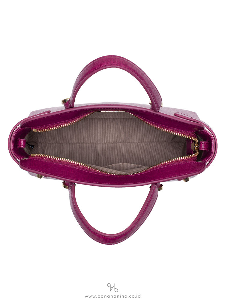 FURLA Agata Small Satchel Amarena