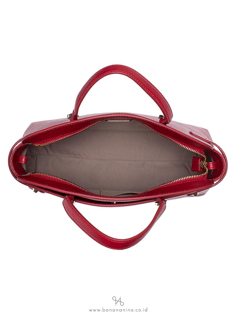 FURLA Agata Medium Satchel Cabernet