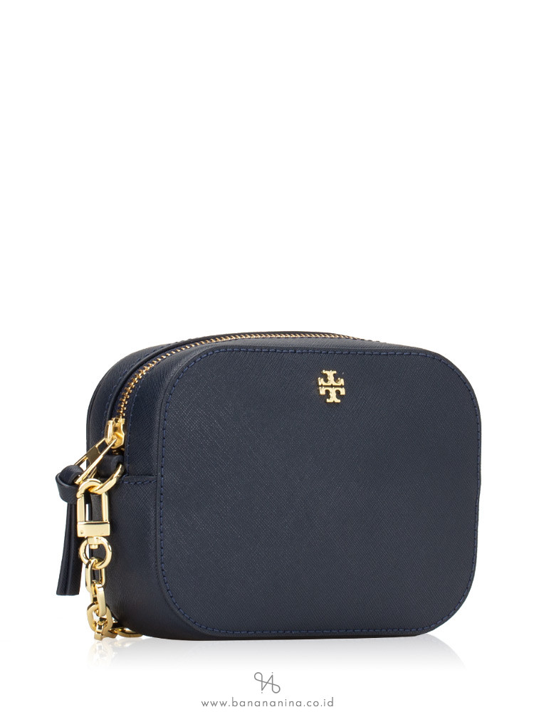TORY BURCH Emerson Round Crossbody Royal Navy