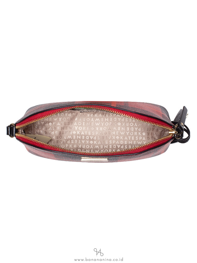 KATE SPADE Brightwater Drive Woodland Plaid Hanna Red Carpet
