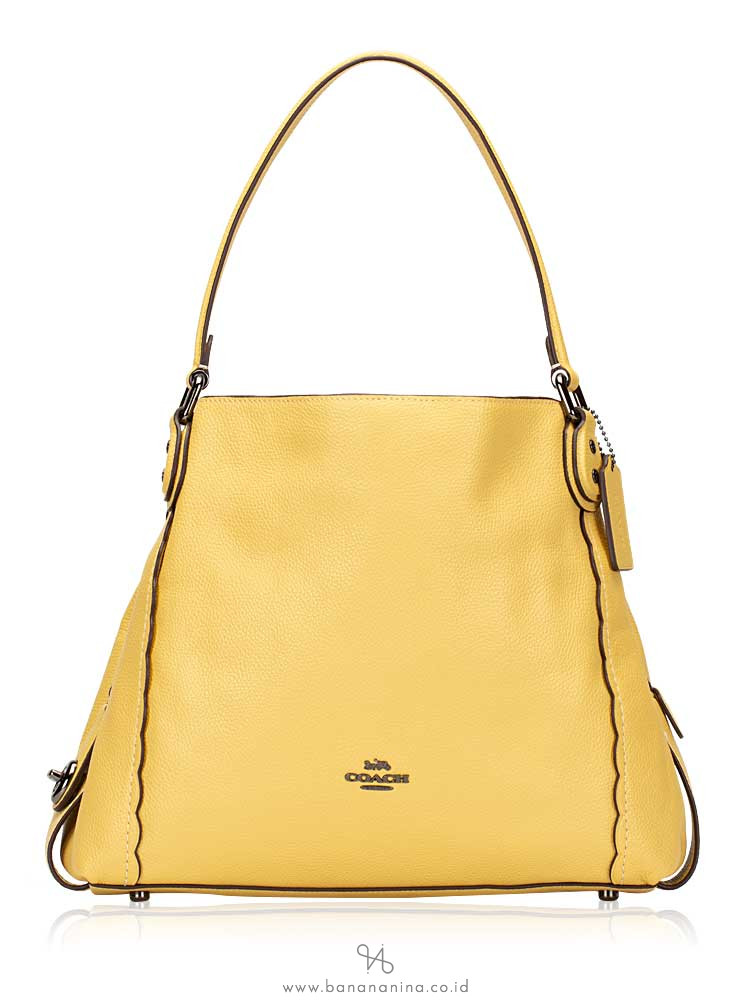COACH 29800 Scallop Pebbled Edie 31 Sunflower