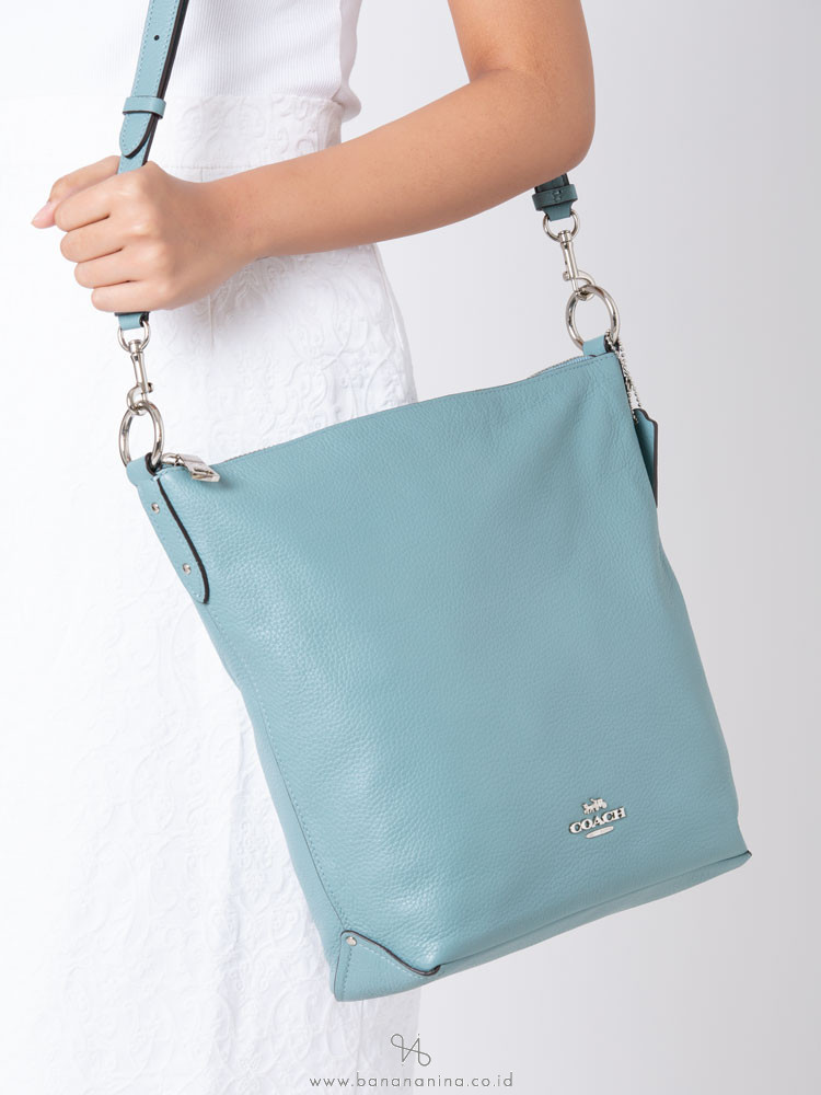 COACH 31507 Abby Leather Duffle Cloud