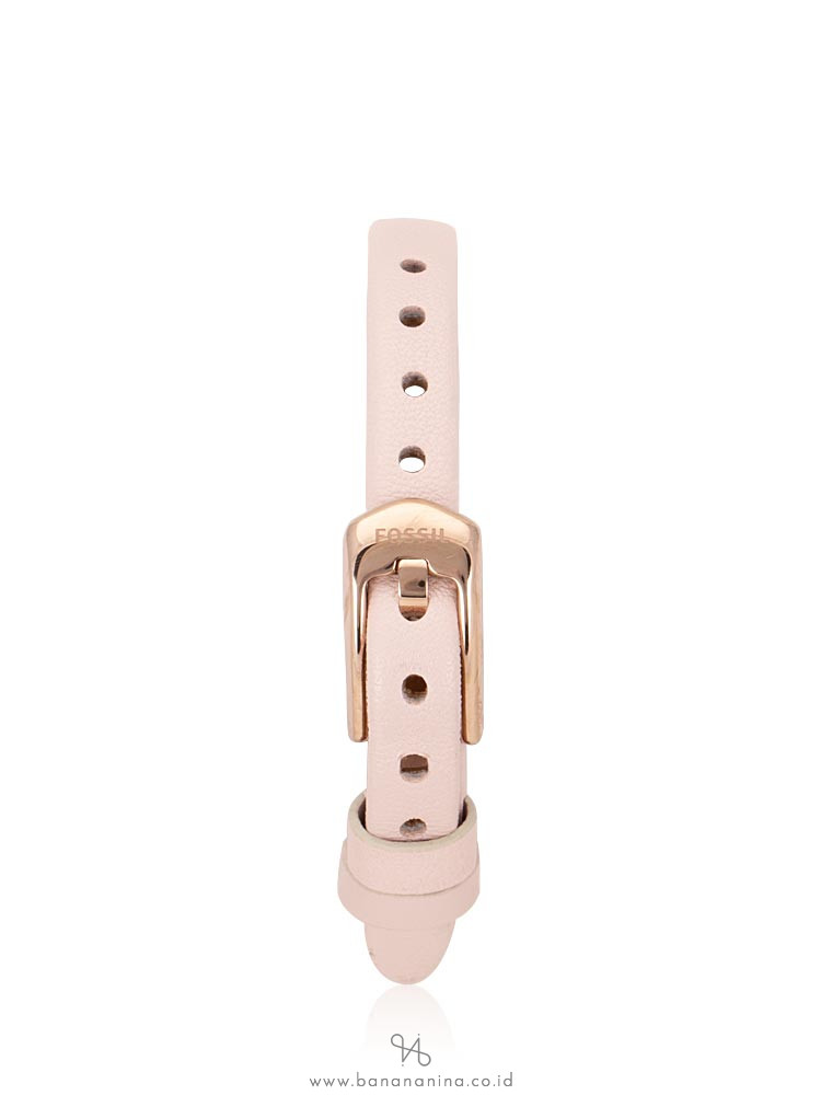 FOSSIL ES4356 Annette Leather Strap Pastel Pink