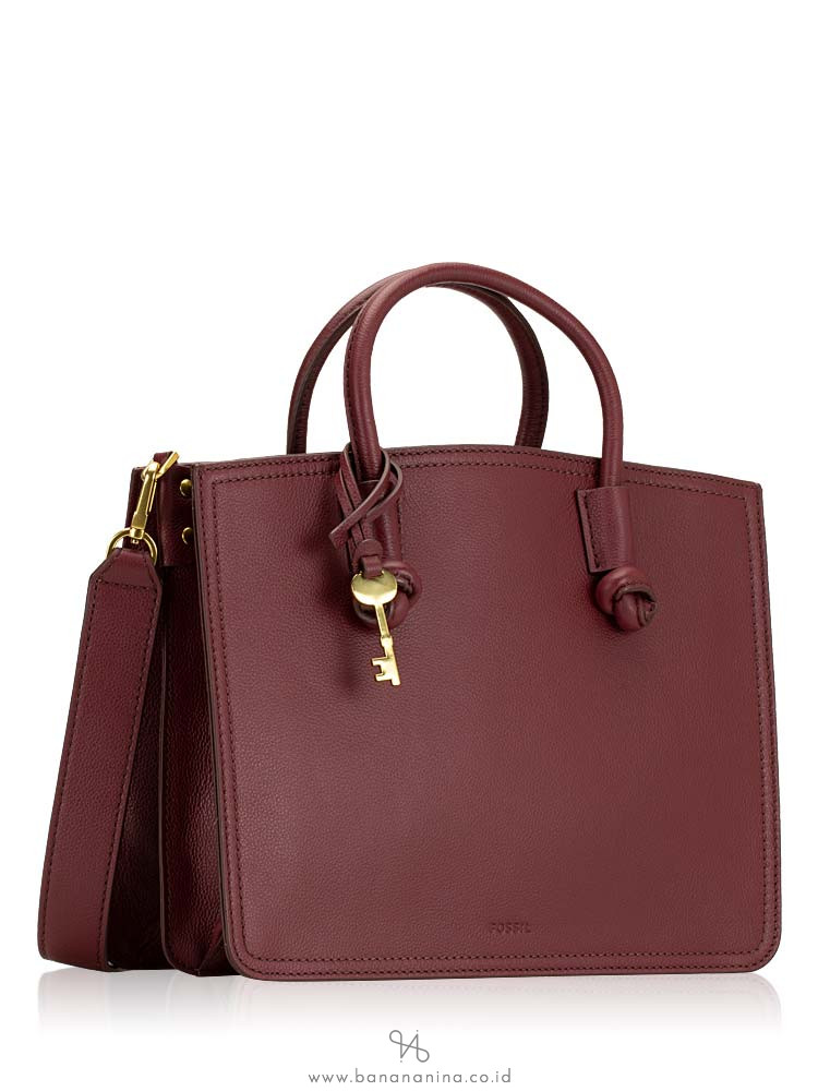 FOSSIL SHB2042607 Skylar Satchel Cabernet