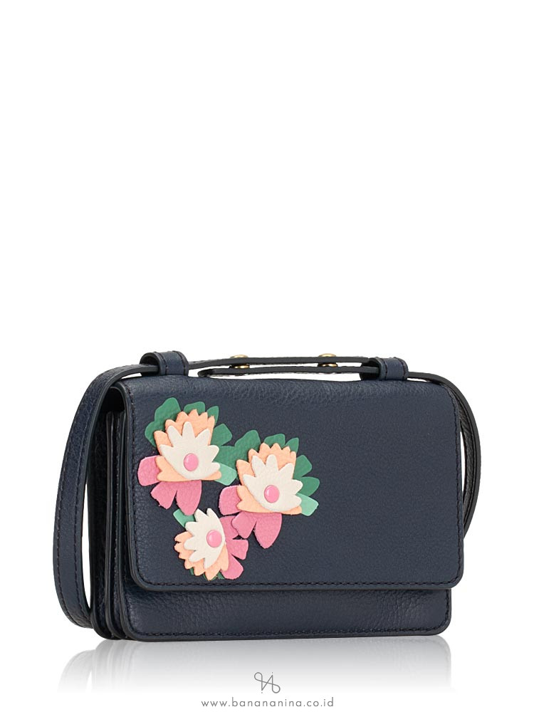 FOSSIL ZB7460406 Mila Mini Crossbody Midnight Navy