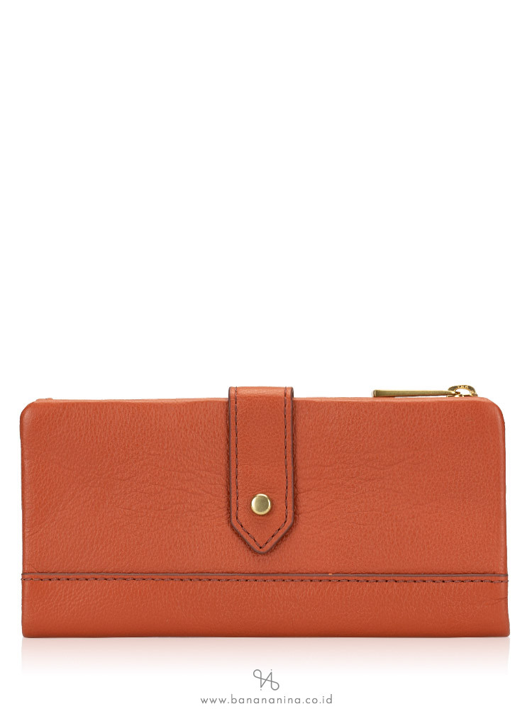 FOSSIL SWL2060861 Lainie Zip Wallet Terracotta