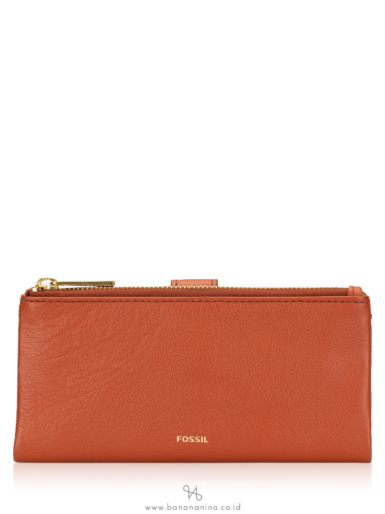 FOSSIL SWL2060861 Lainie Zip Wallet Terracotta