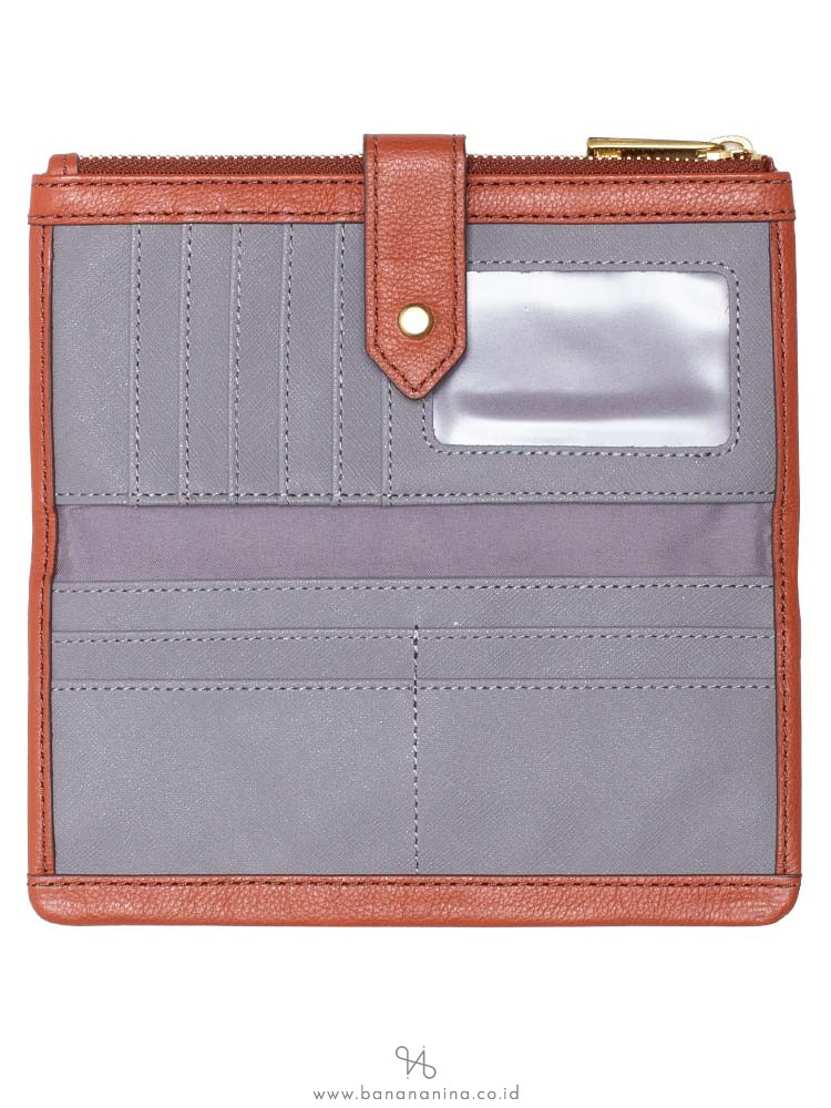 FOSSIL SWL2060861 Lainie Zip Wallet Terracotta