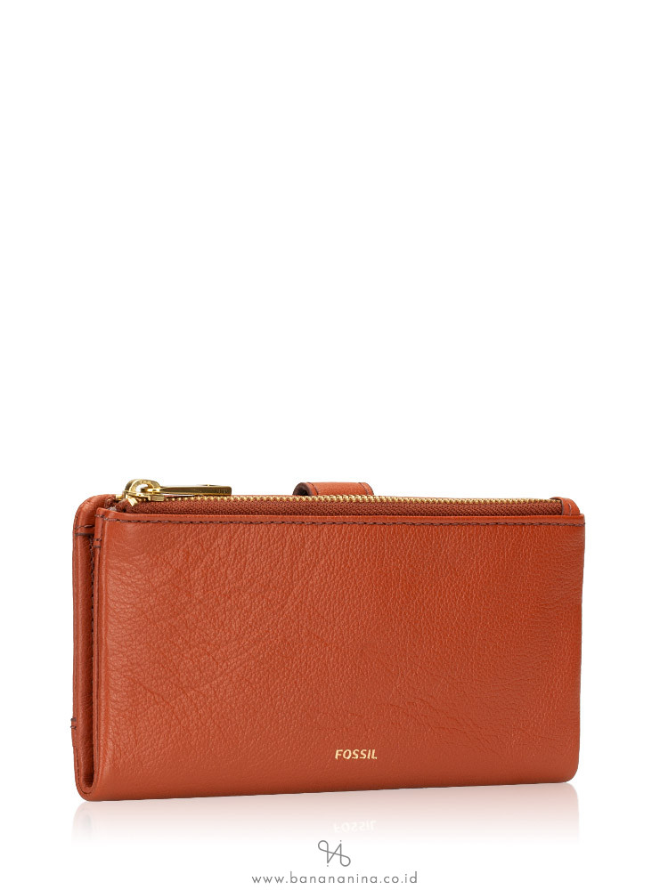 FOSSIL SWL2060861 Lainie Zip Wallet Terracotta