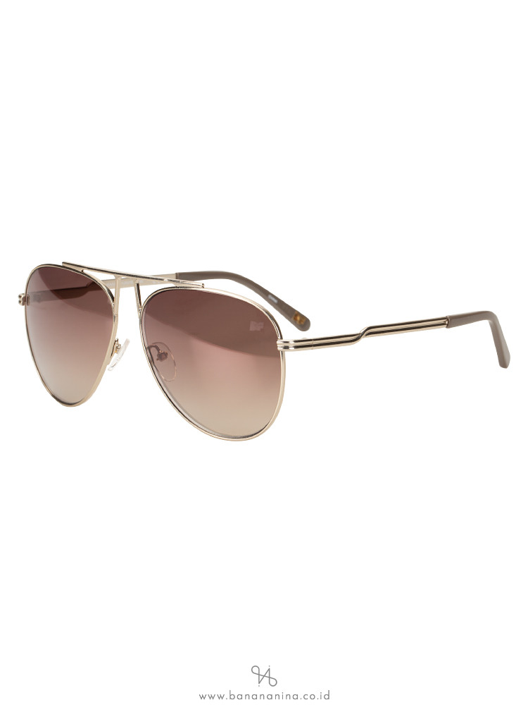DIANE VON FURSTENBERG DVF135S Aviator Scarlet
