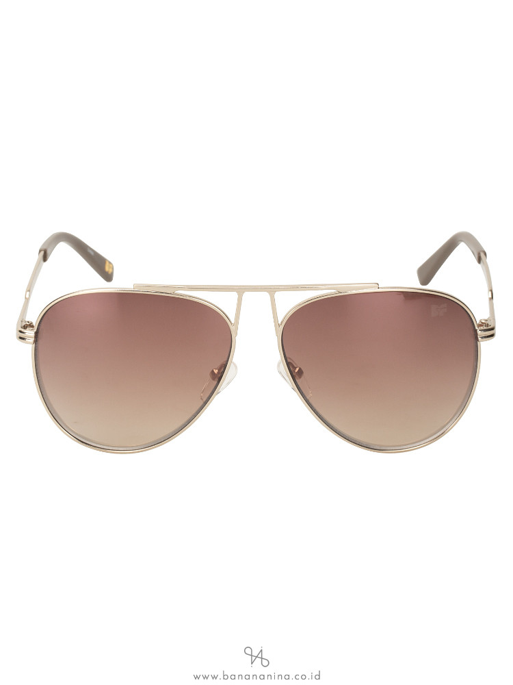 DIANE VON FURSTENBERG DVF135S Aviator Scarlet