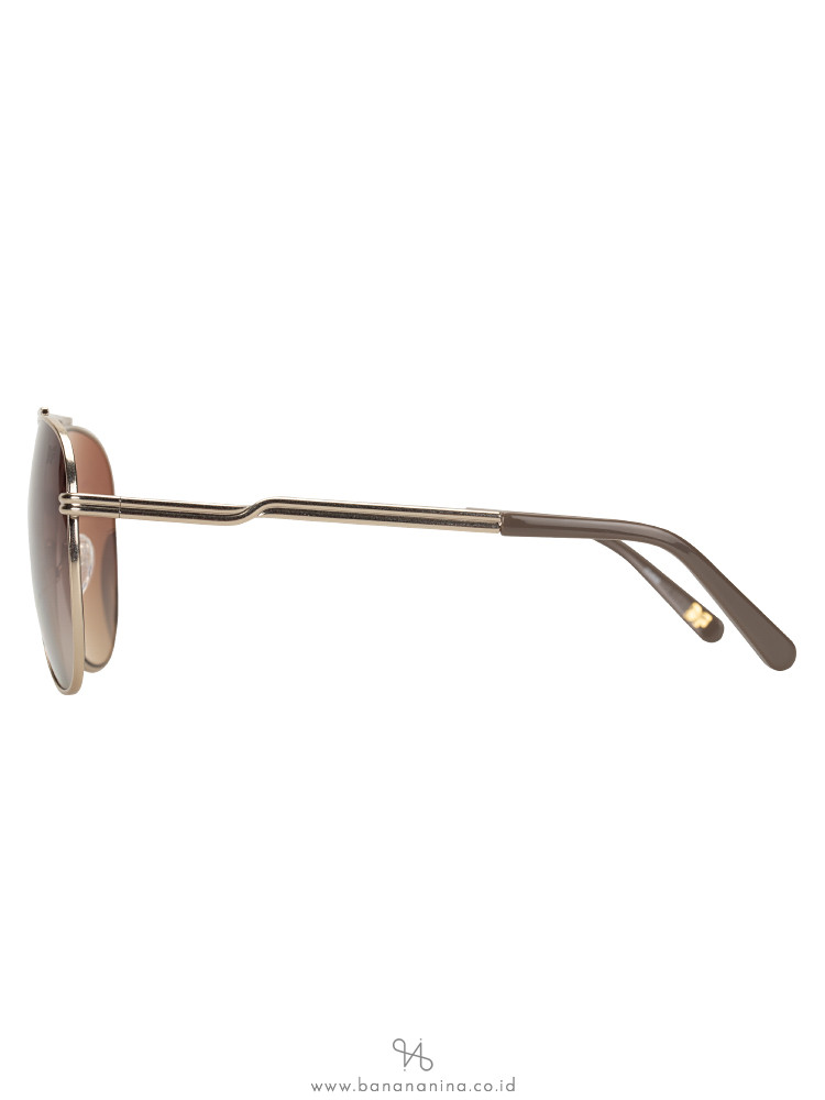 DIANE VON FURSTENBERG DVF135S Aviator Scarlet