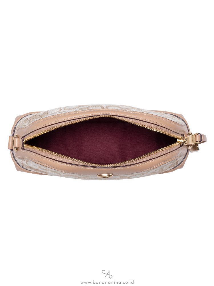 COACH 38113 Signature Ivie Crossbody Light Khaki Beechwood