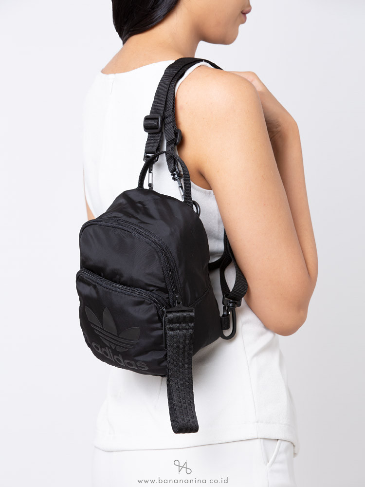 ADIDAS Classic Mini Nylon Backpack Black