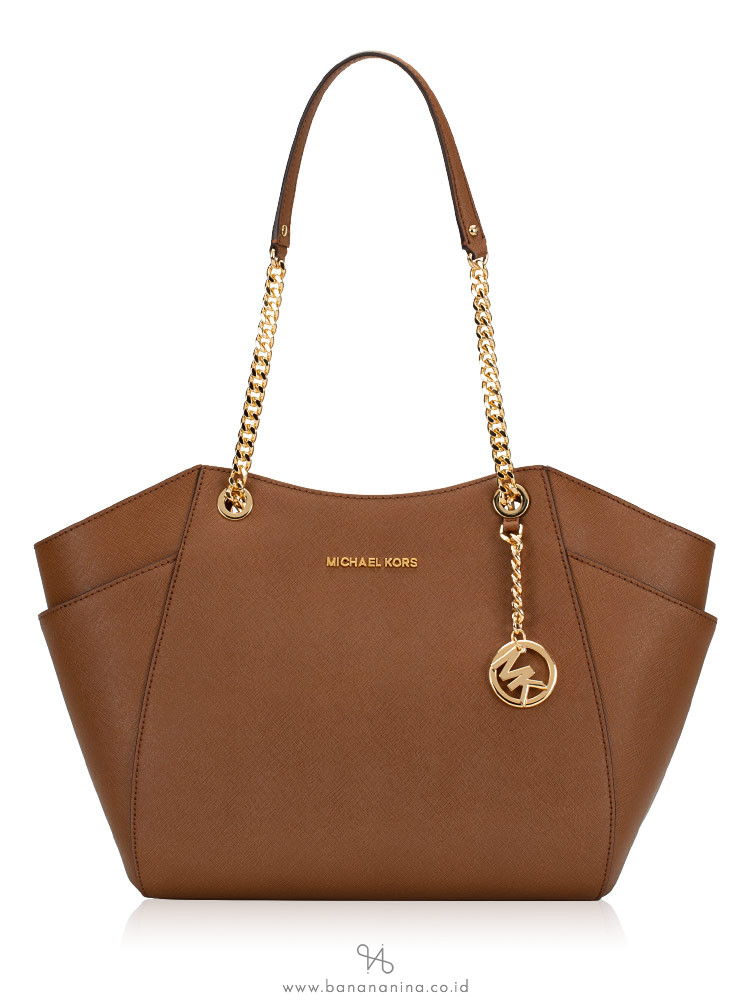 MICHAEL KORS Jet Set Large Chain Shoulder Tote Luggage