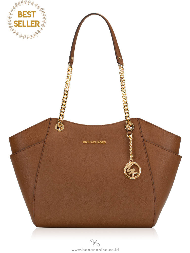 MICHAEL KORS Jet Set Large Chain Shoulder Tote Luggage
