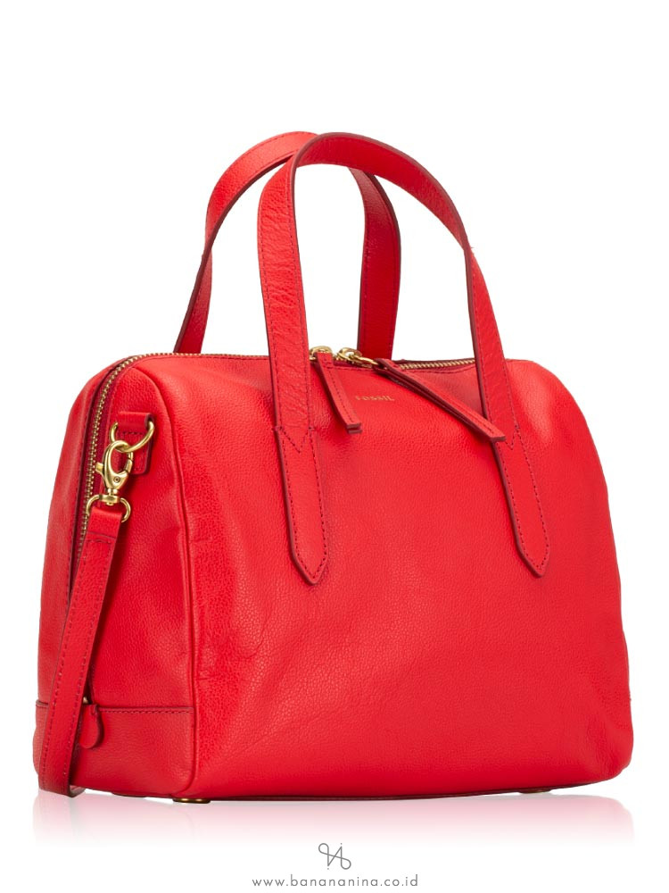 FOSSIL SHB2063622 Sydney Satchel Real Red