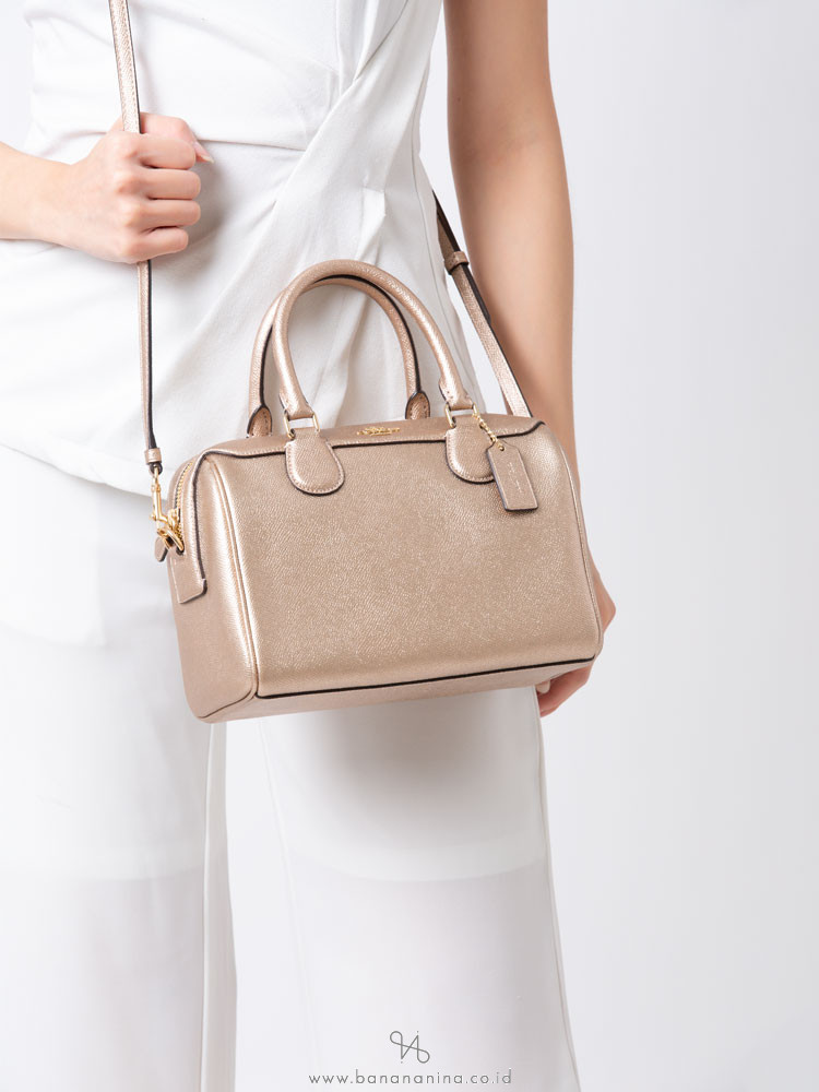 coach mini bennett rose gold