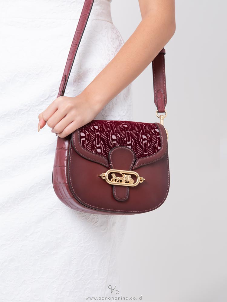 coach elle saddle bag