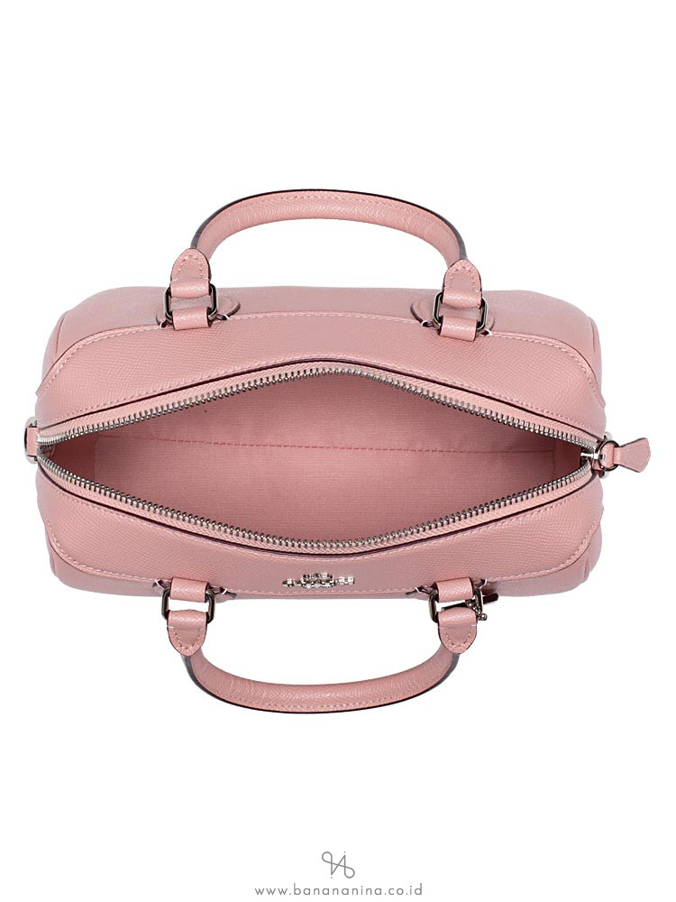 COACH 32202 Crossgrain Mini Bennett Satchel Petal