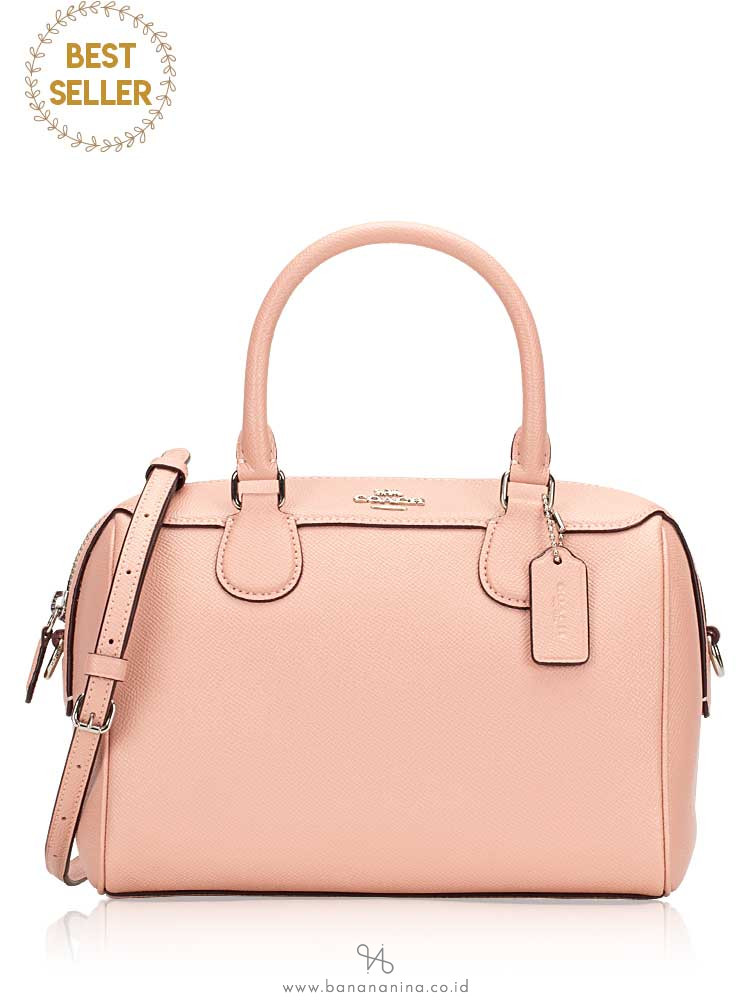COACH 32202 Crossgrain Mini Bennett Satchel Petal