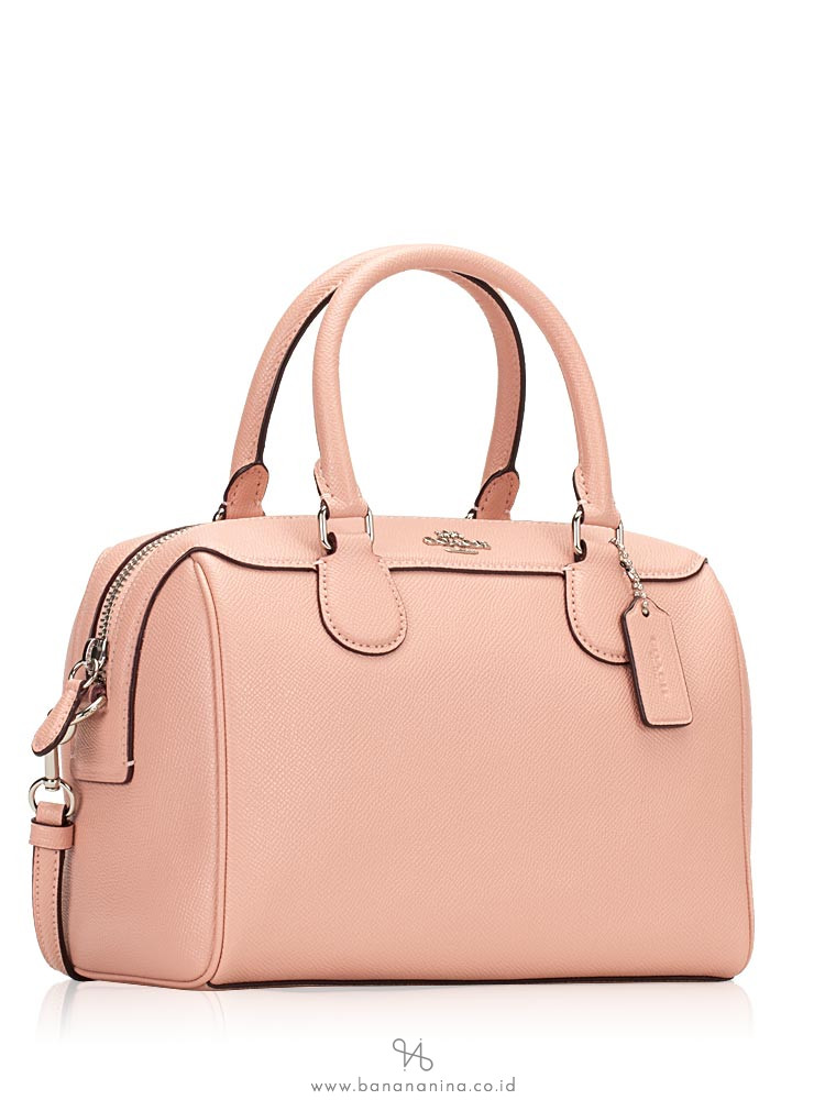 COACH 32202 Crossgrain Mini Bennett Satchel Petal