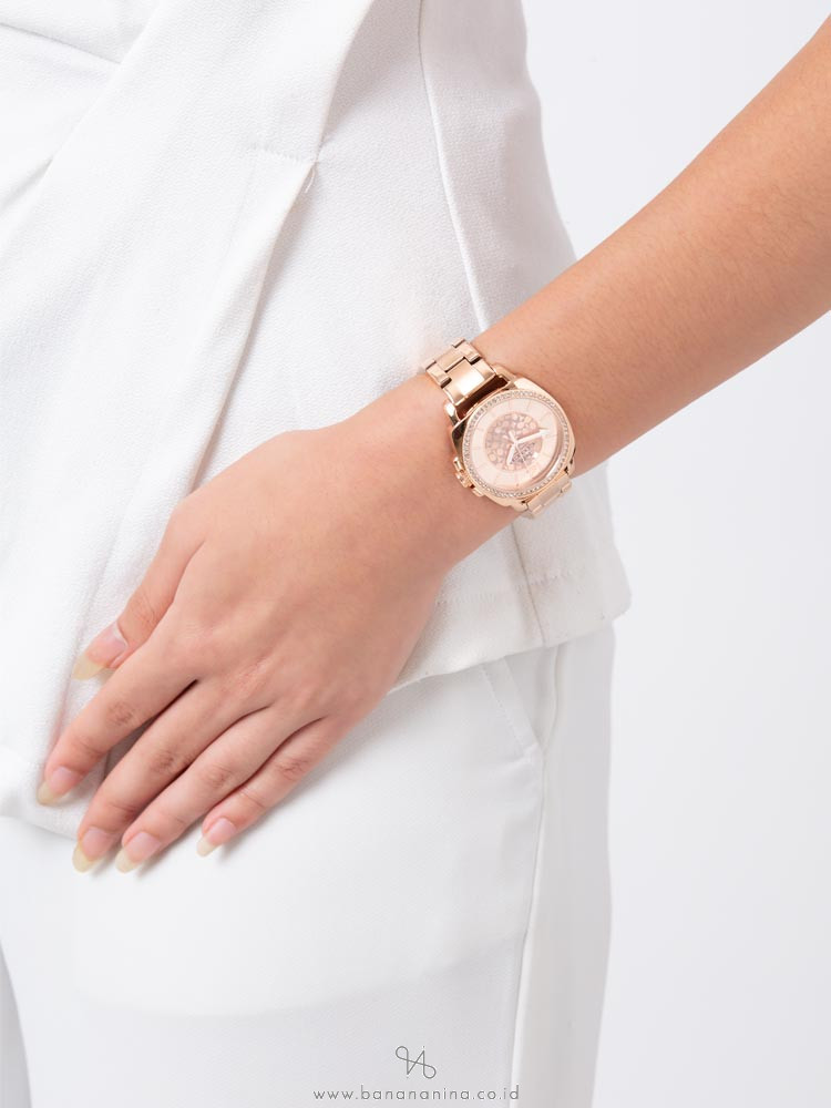 COACH 14503142 Boyfriend Logo Stainless Rosegold