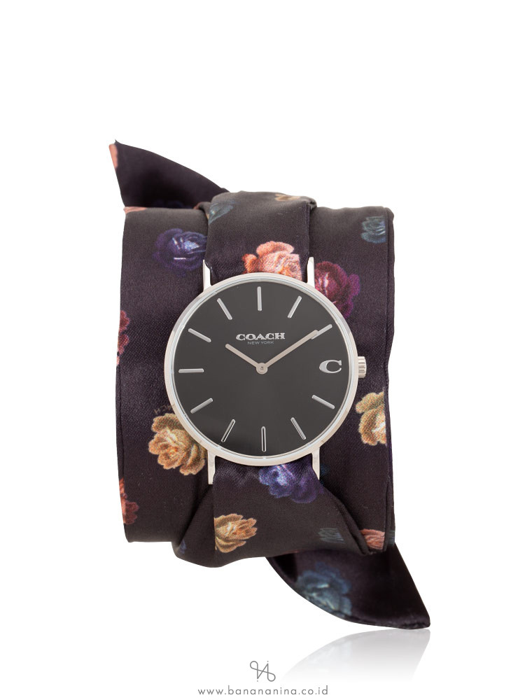 COACH 14503182 Perry Scarf Wrap Watch Black